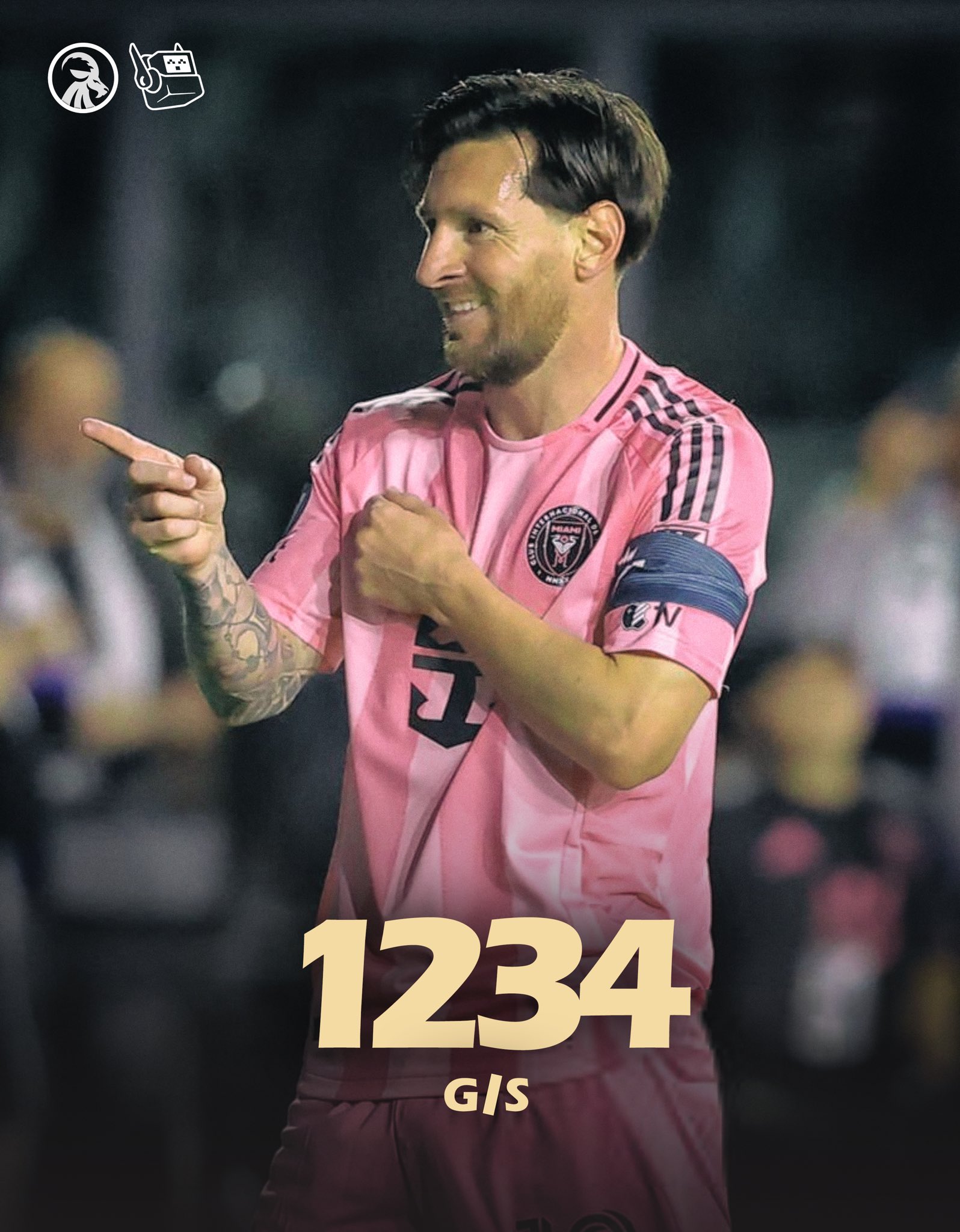 回歸即進球！37歲梅西生涯目前853球381助，參與進球數(shù)1234球！